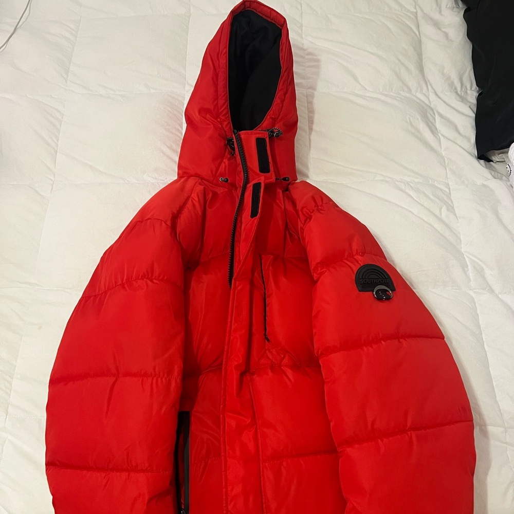 Red Puffer jacket